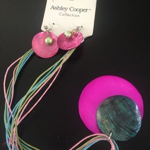 Ashley Cooper Collection Necklace/earrings